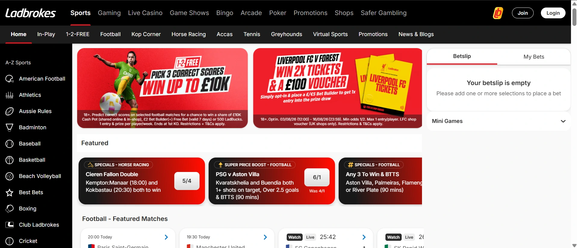 Ladbrokes casino